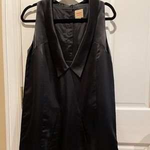 Vintage and rare black silk dress- size 10